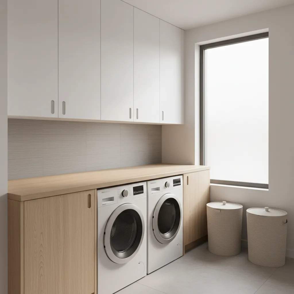 Optimize Laundry Folding Table Height for Small Laundry Rooms: Smart height strategies that keep folding comfortable while preserving storage and appliance clearance in compact laundry spaces.