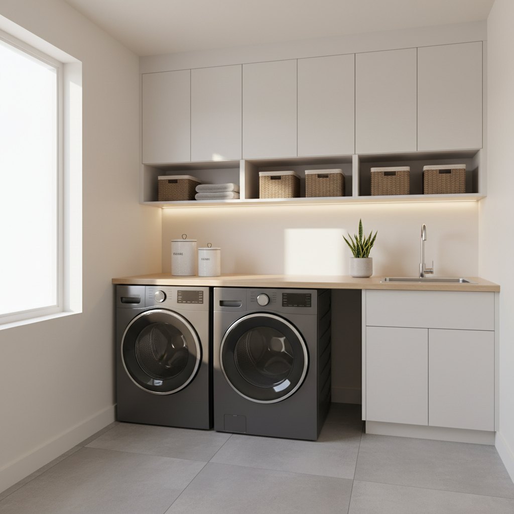 Small Laundry Room Layout: Stacked or Side‑by‑Side?