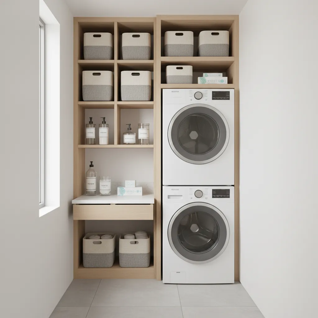 How to Optimize Storage in a Small Laundry Room