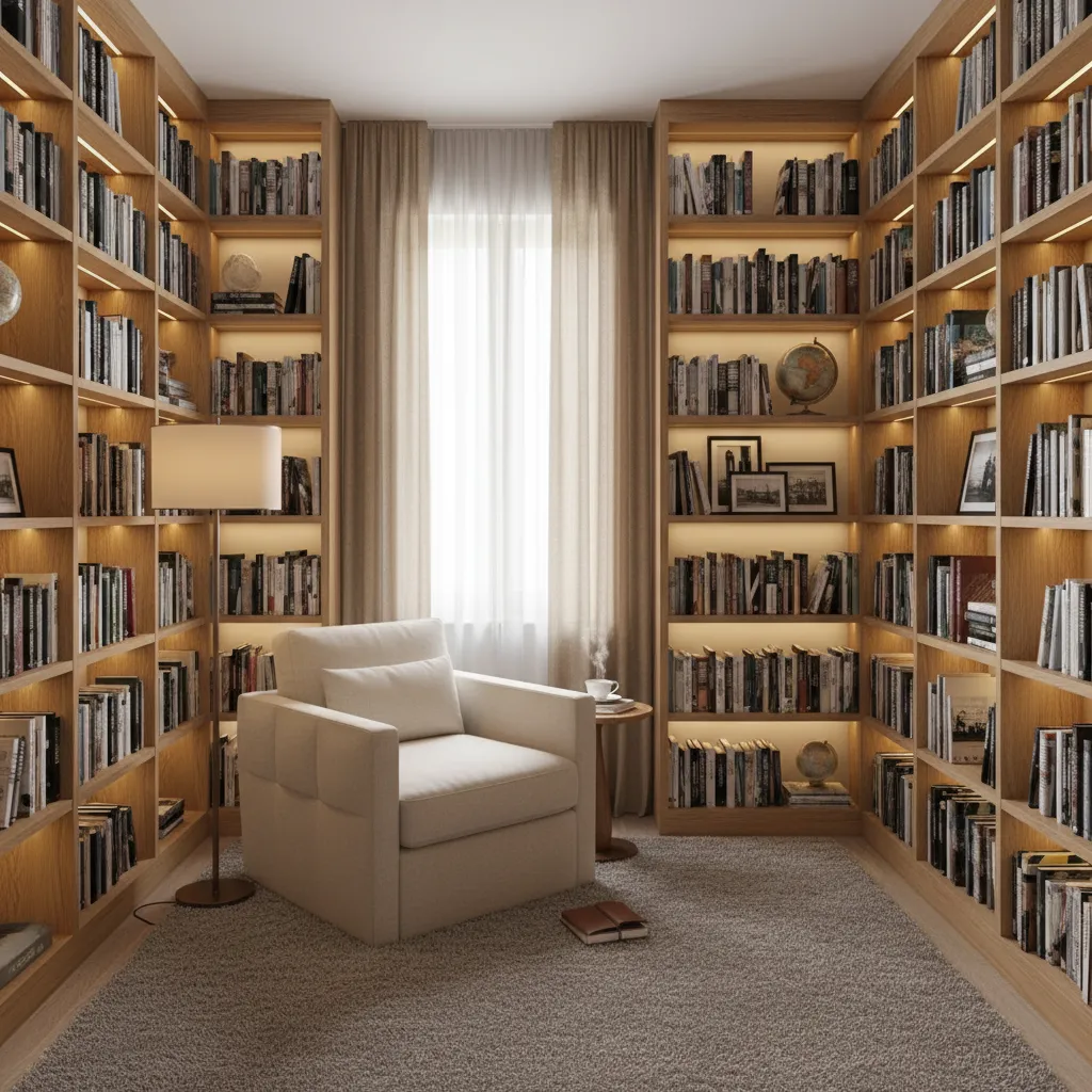 Library Study Room Ideas for Small Calm Productive Spaces