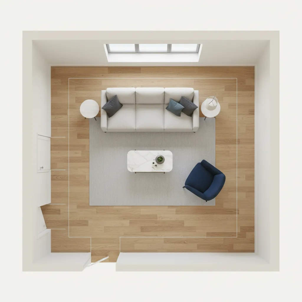 Space Requirements for Each Chair Type in Small Living Rooms