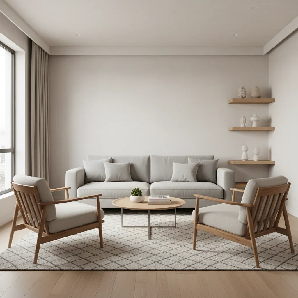 Best Layouts for a Small Living Room With a Couch and Two Chairs