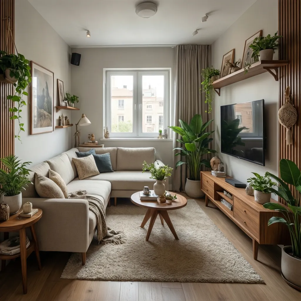 Small Living Room Interior Design Ideas India