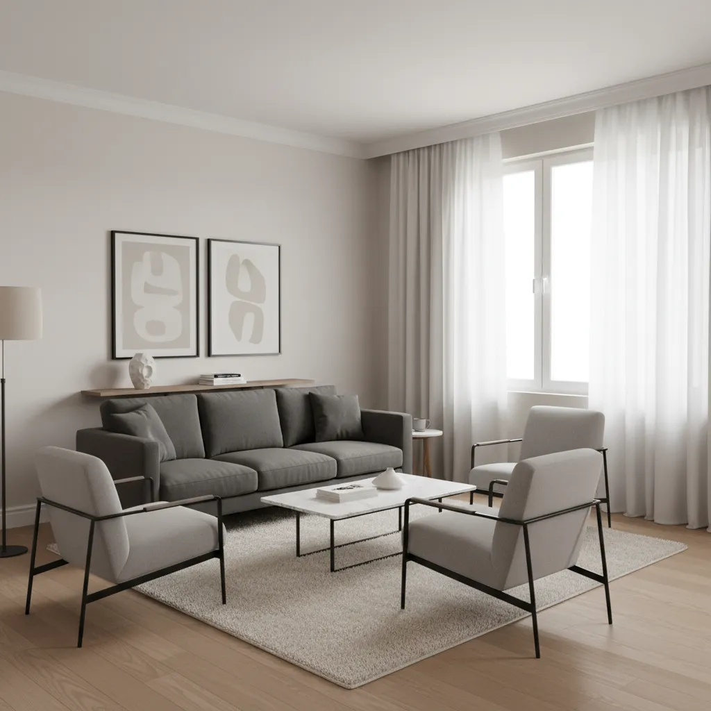 How Interior Designers Plan Layouts for Small Living Rooms Like 13x10 Spaces