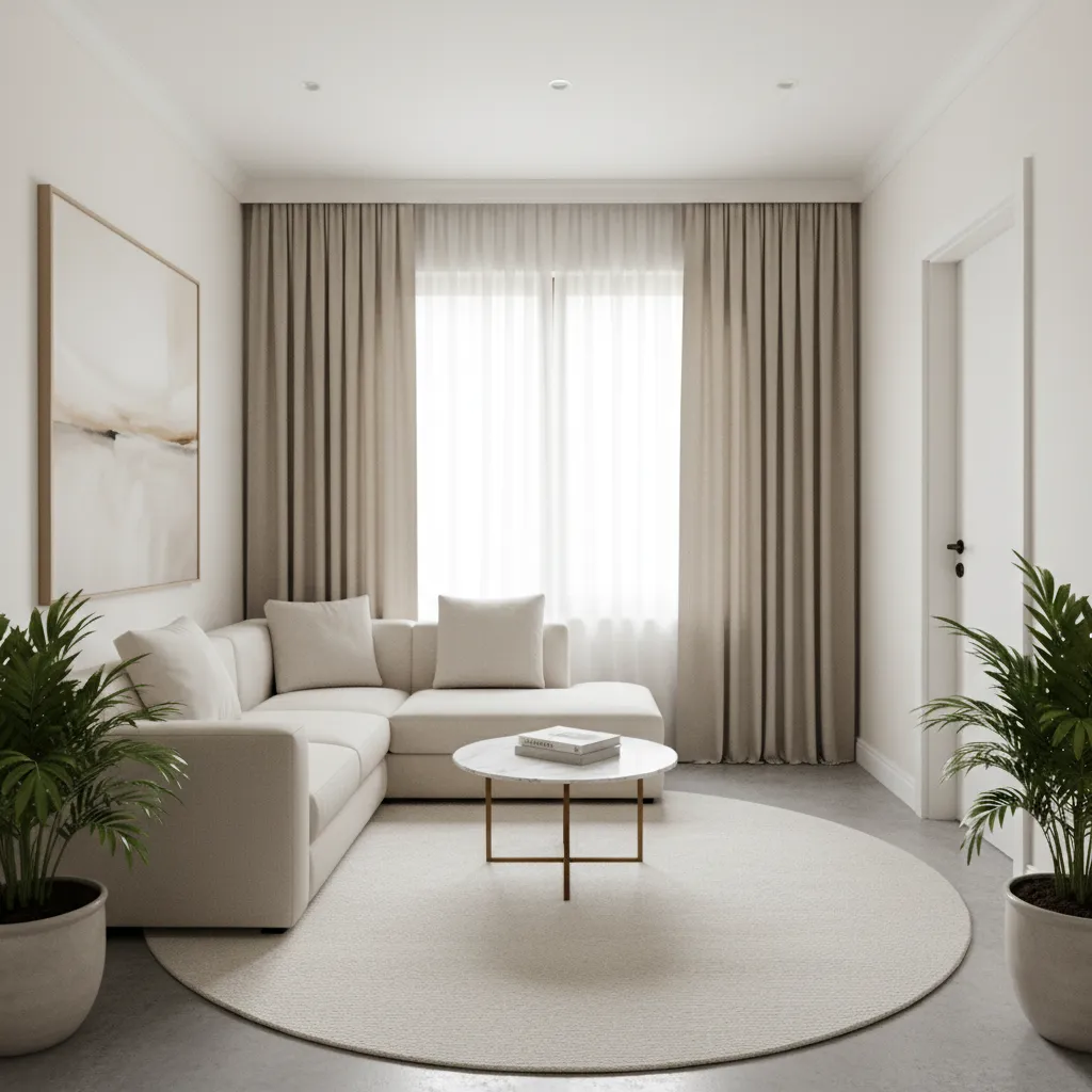 10 Drapes Ideas for Small Living Room