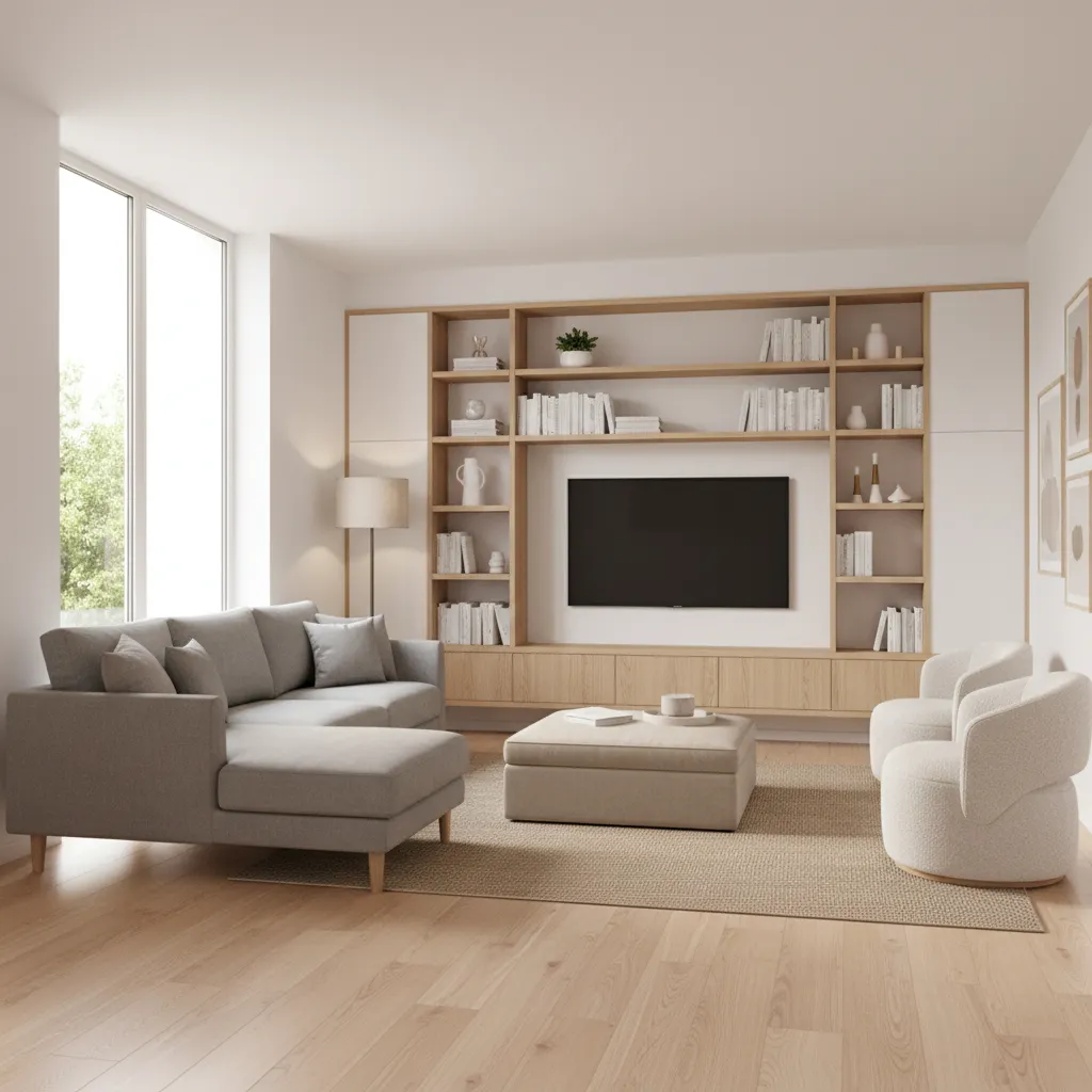 How to Optimize a Small Living Room for a Family of Four