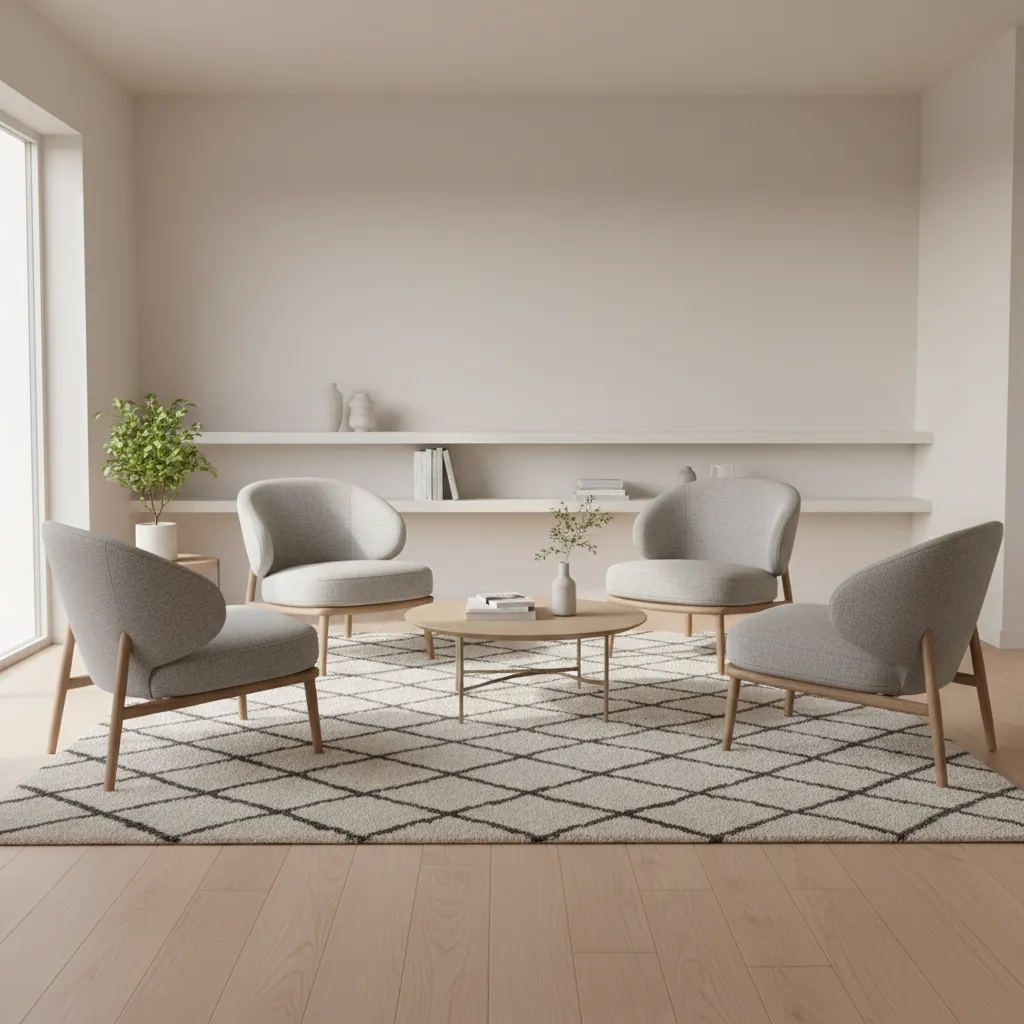 Small Living Room Optimization: Making Four-Chair Layouts Work in Tight Spaces