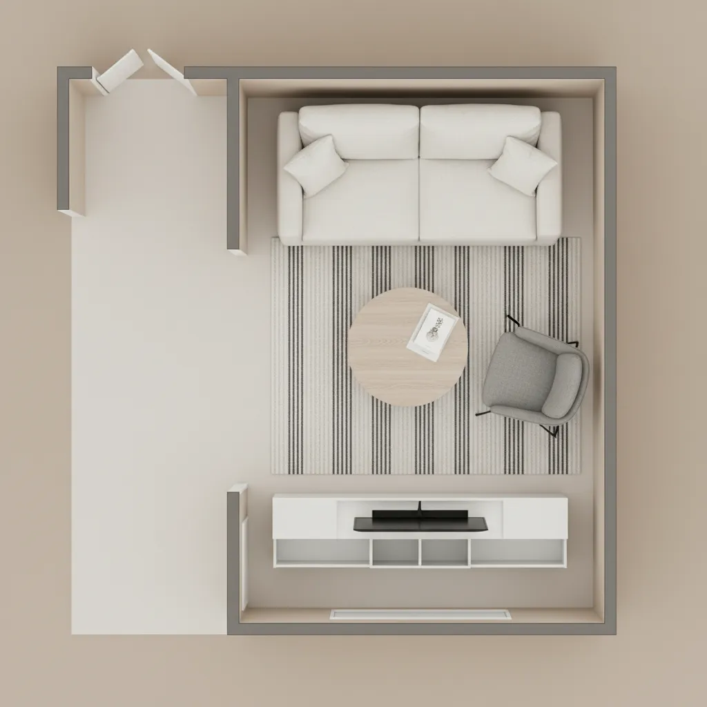 How Can You Design a Small Living Room Without Buying New Furniture?