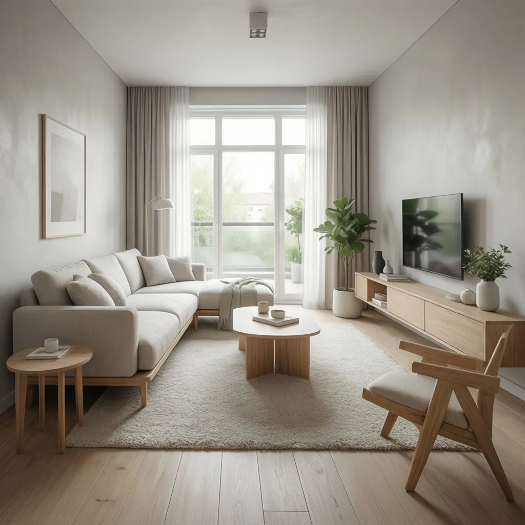 How to Interior Design a Small Living Room Without Making It Feel Crowded