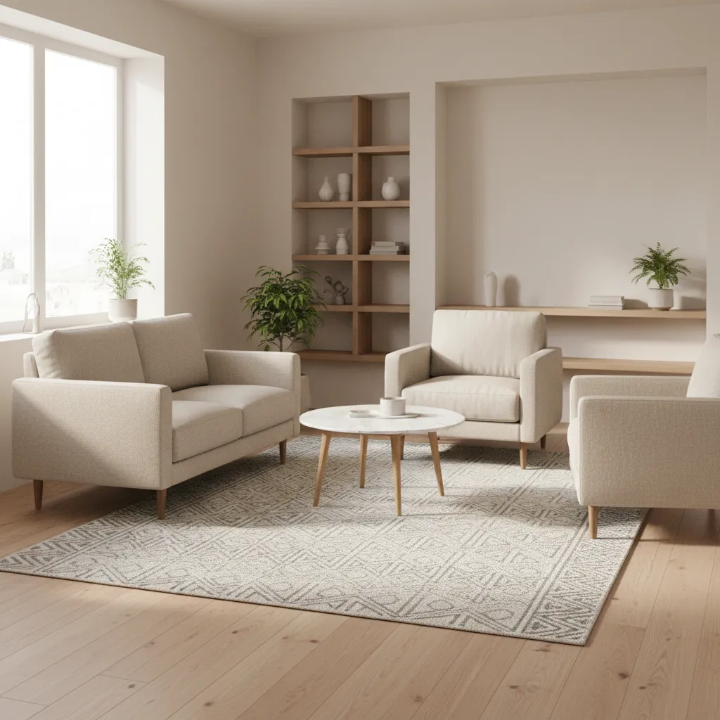 How to Place a Rug in a Small Living Room Designer Rules That Work