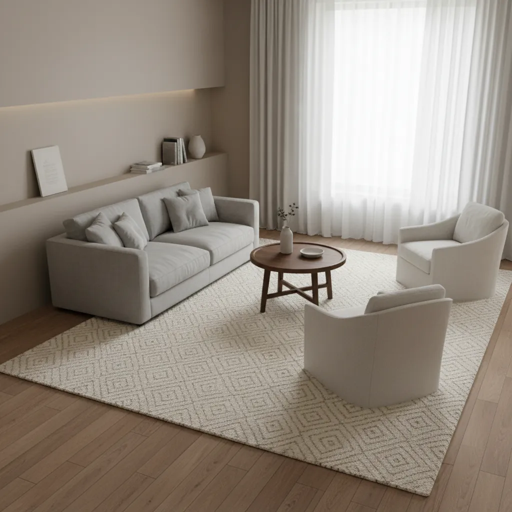 Interior Designer Rug Size Rules for Small Rooms: Professional guidelines I use to choose the right rug size in compact spaces without making the room feel crowded