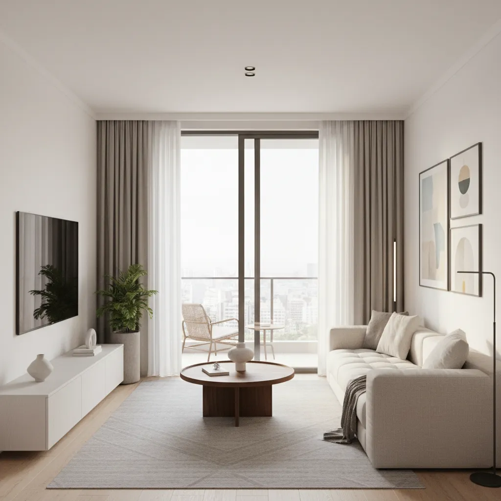How to Optimize Small Living Rooms With Sliding Glass Doors