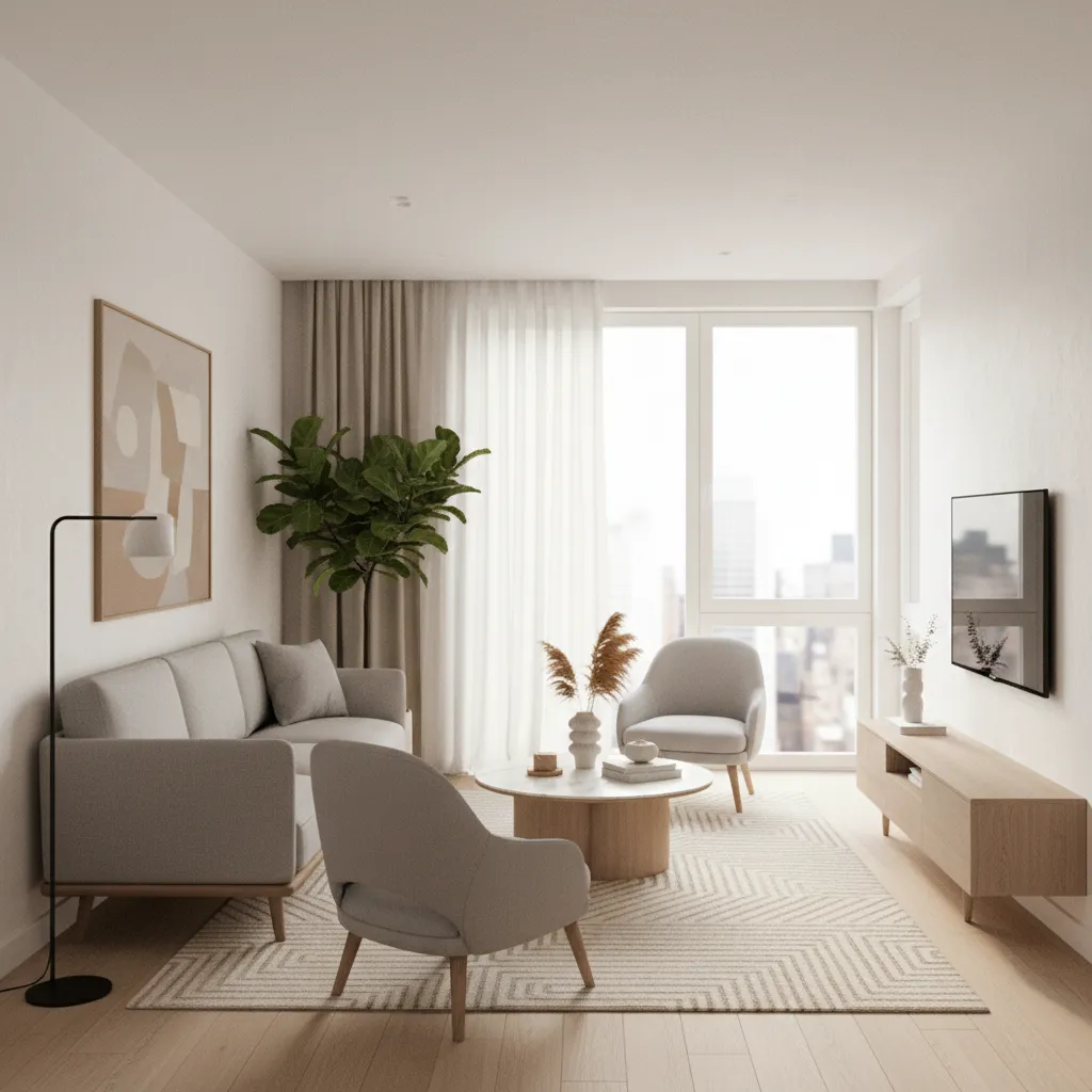 Small Space Sofa Set Designs for Small Living Room