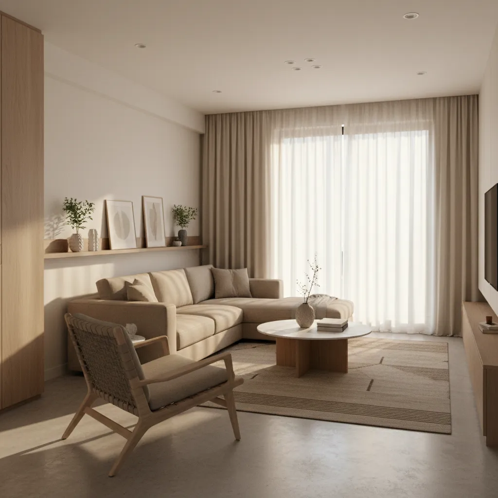 Interior Design Space Planning Rules for Small Living Rooms