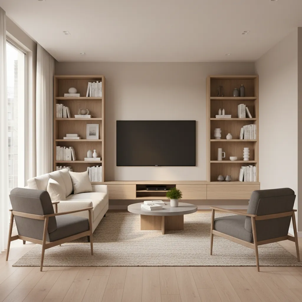 Interior Designer Layout Strategies for Small Living Rooms with TVs