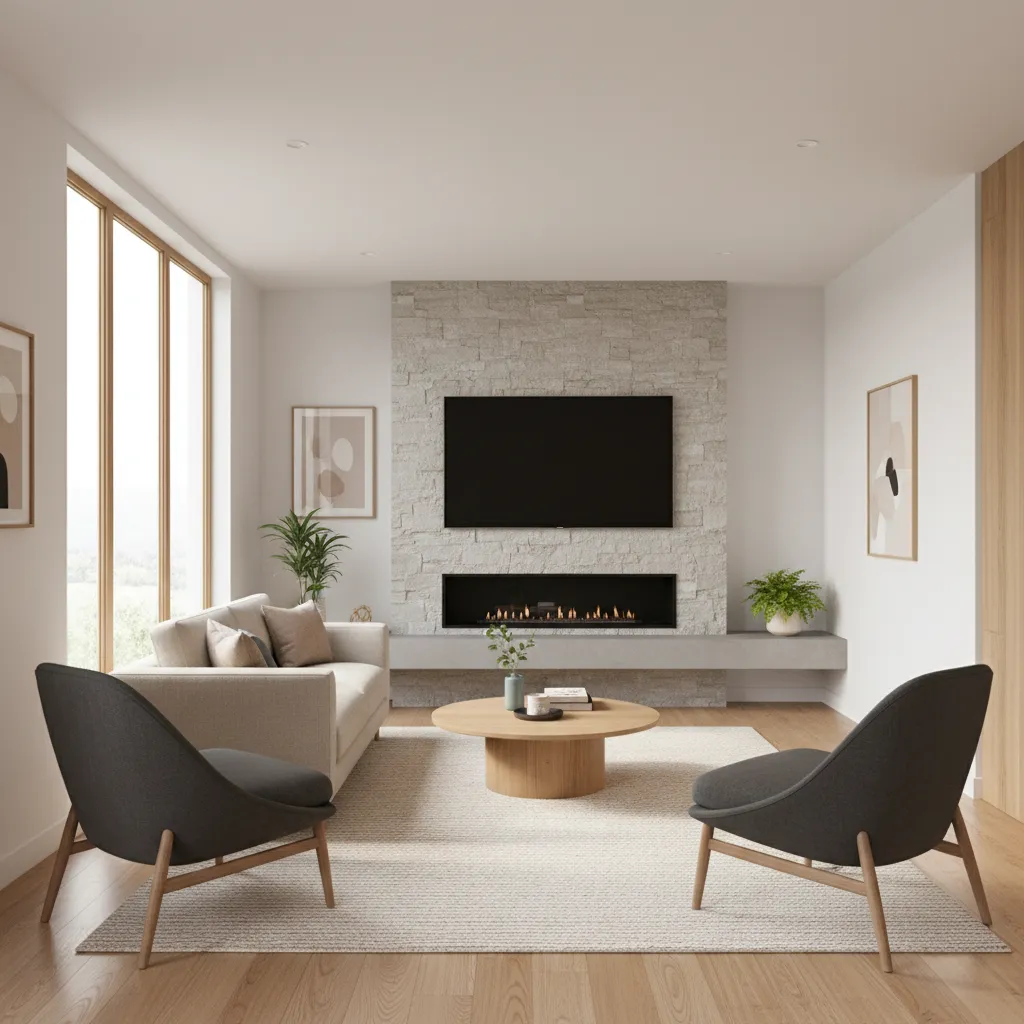 Small living room layout with TV and fireplace ideas that actually work