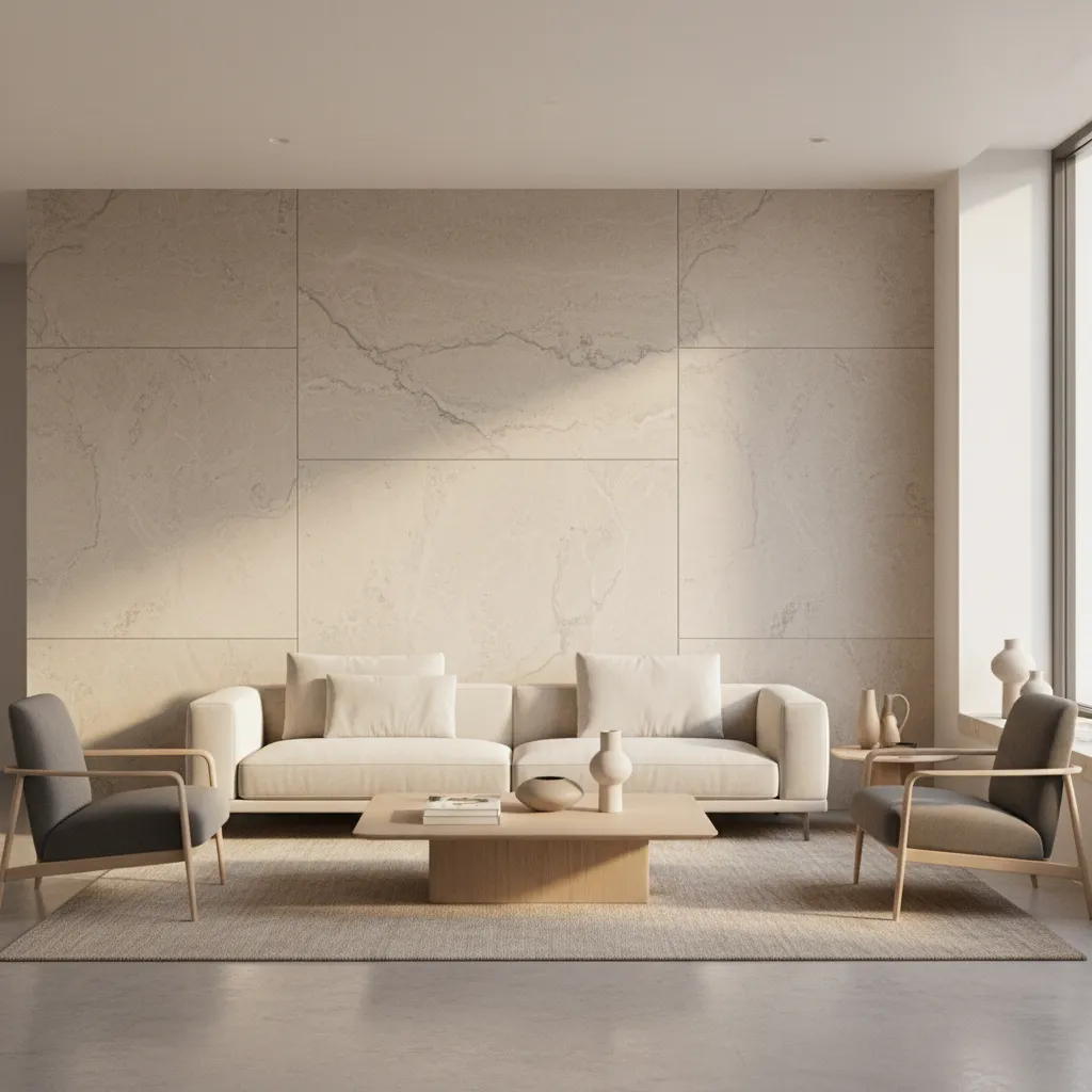 Small living room wall tiles design ideas that make the space feel bigger