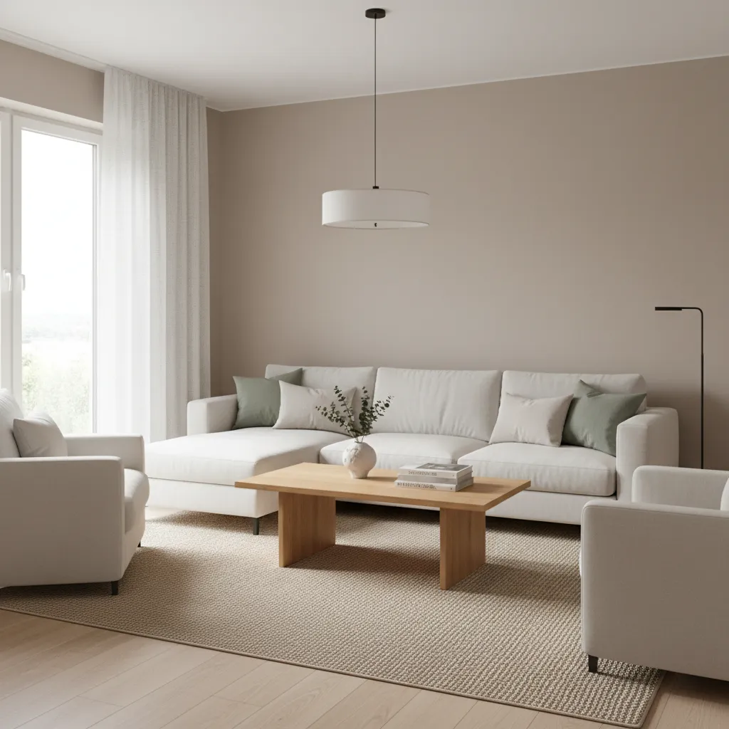 Optimize Small Living Rooms with White Furniture Using Color