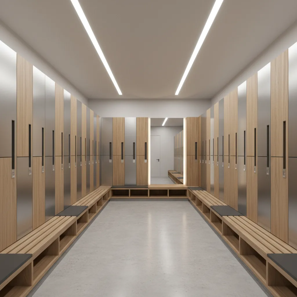 5 Smart Ideas for Small Locker Room Design