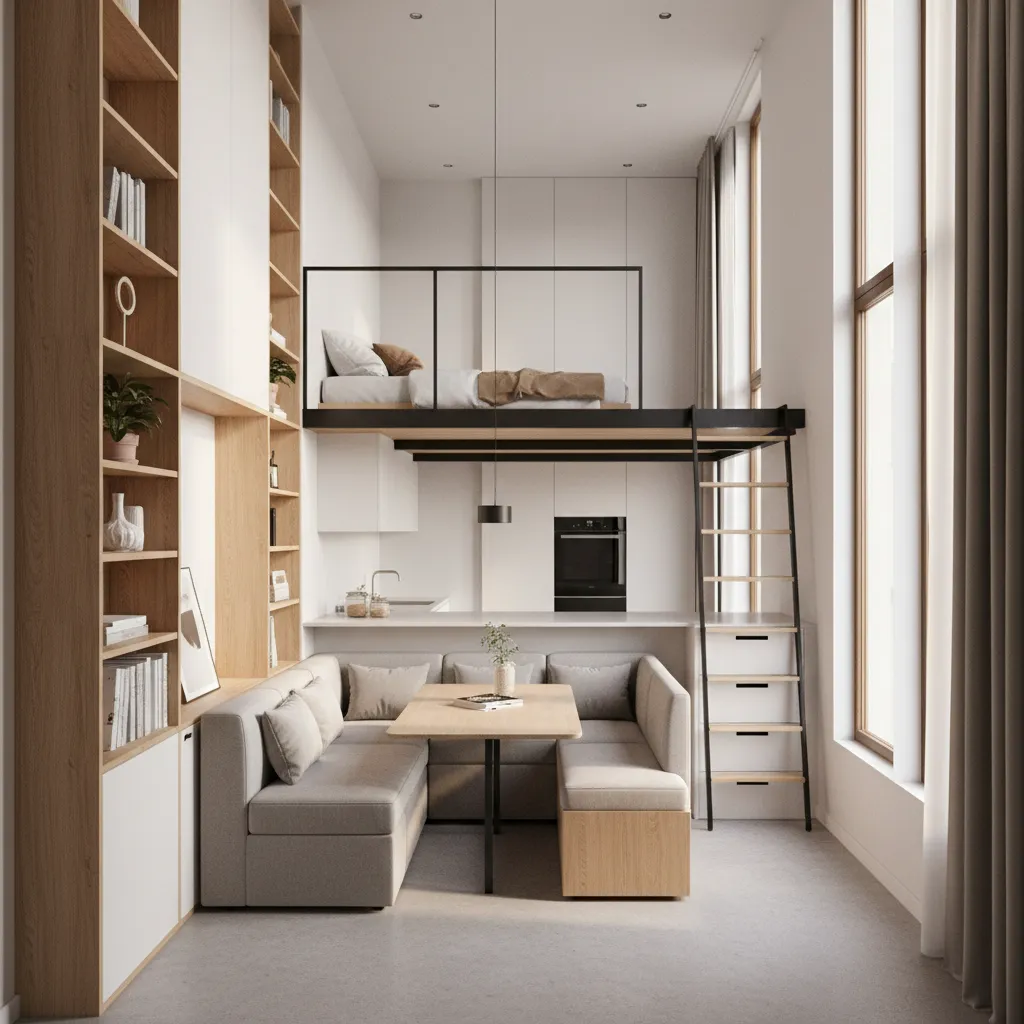 5 Small Loft Design Ideas That Maximize Space