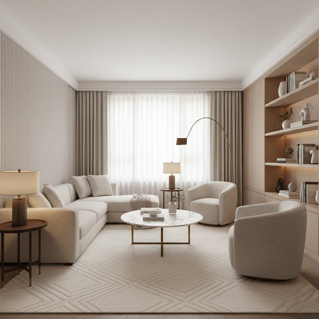Interior Designer Secrets for Creating Small Luxury Living Rooms