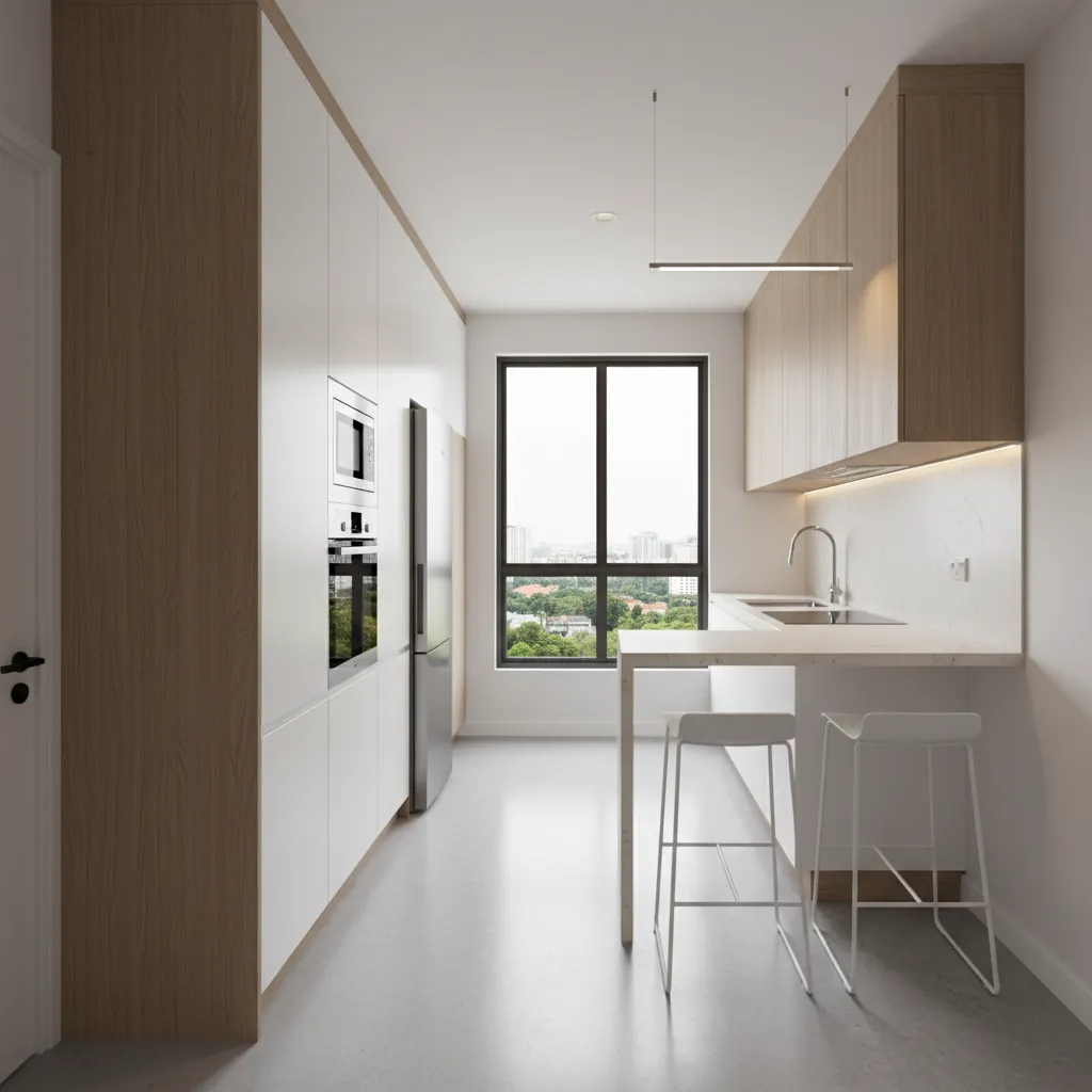 Kitchen Cabinet Design for Small Kitchen in Malaysia