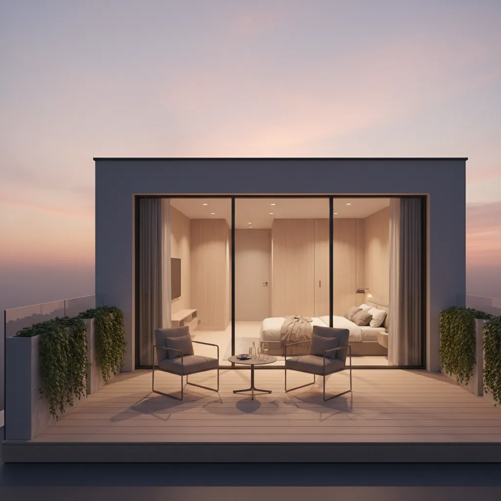 How to Maximize Space on a Small Master Bedroom Deck