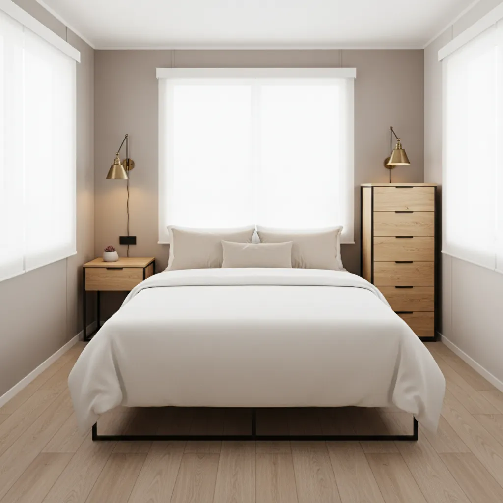 Optimizing Bedroom Furniture Placement