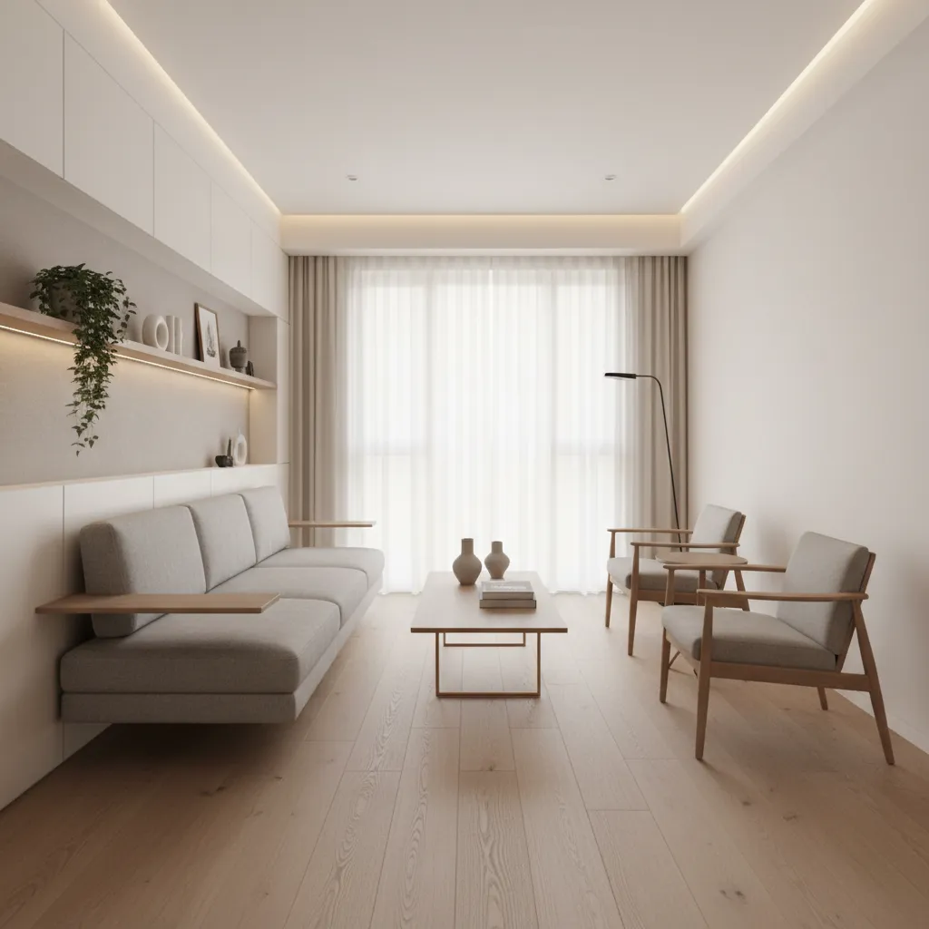 Small Narrow Living Room Layout Ideas