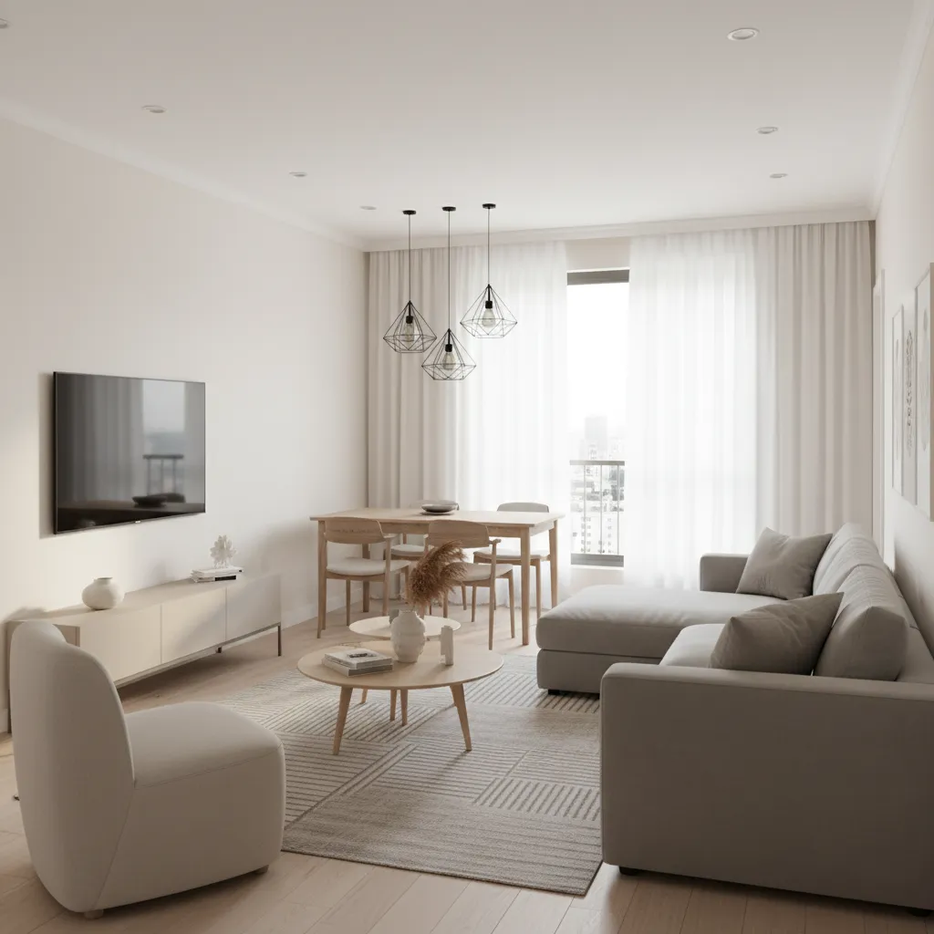 How to Optimize a Small Open Living Room Layout Without Adding Walls