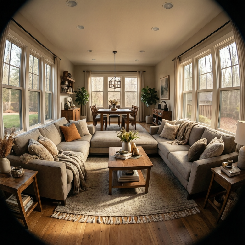 Small Open Ranch Feels Cramped? Fix Furniture Layout