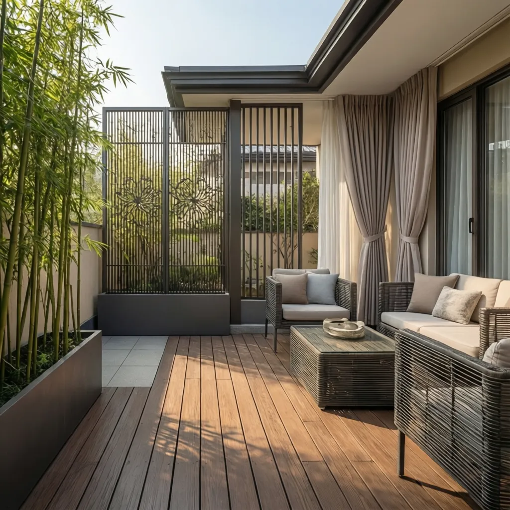 Best Patio Divider Ideas for Small Spaces Screens Planters or Curtains