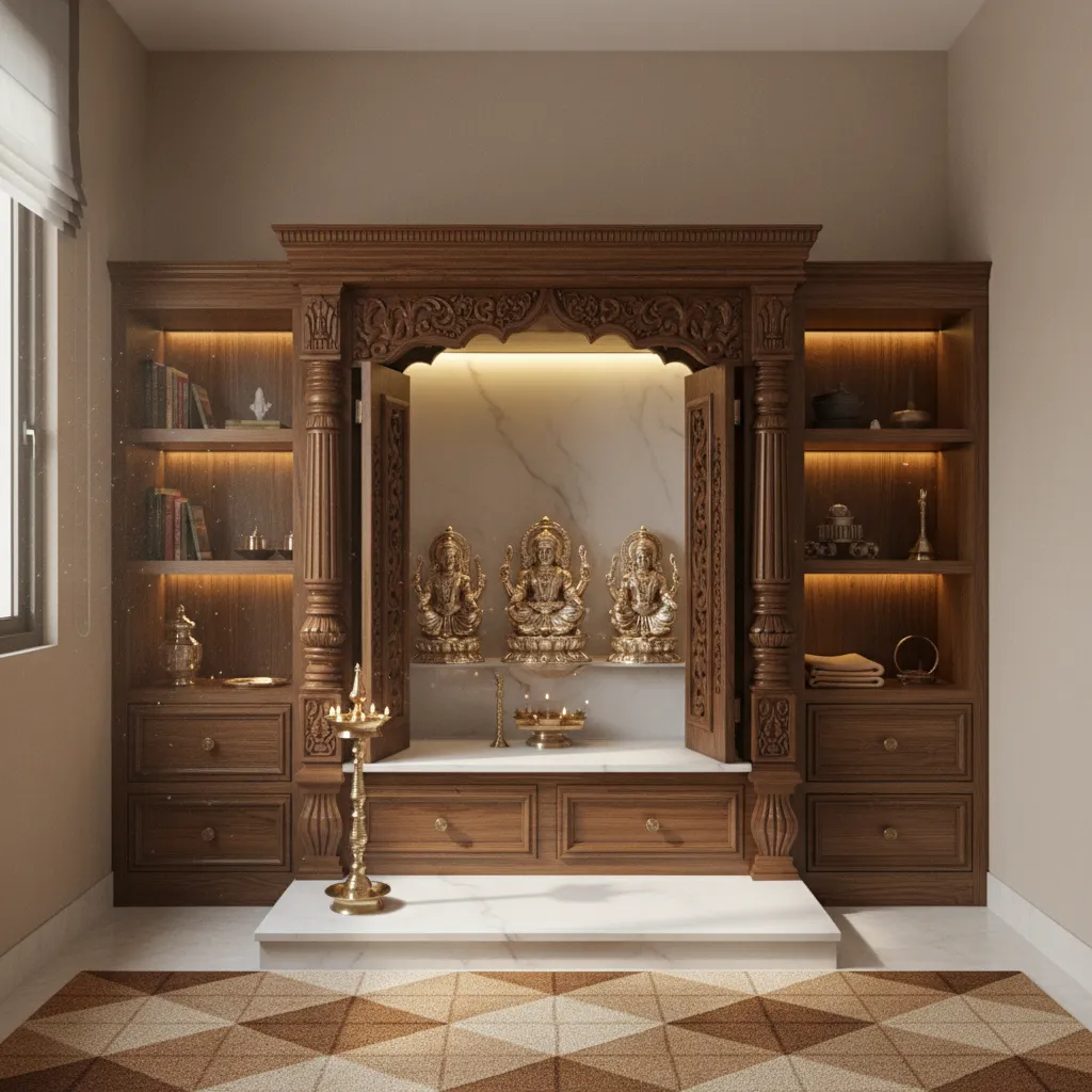 Common Small Pooja Room Design Mistakes and How to Fix Them