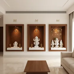 Best Small Pooja Room Sizes in Feet: 2x2 vs 3x3 vs 4x4 Layout Comparison