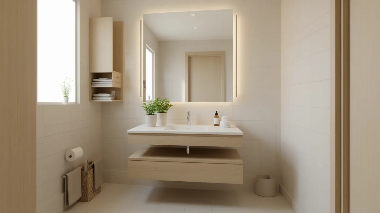 5 Simple Restroom Ideas for Small Spaces