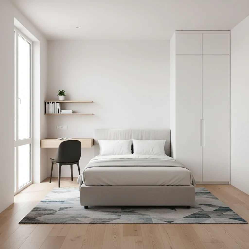 small apartment room layout designed with online 3D planning software
