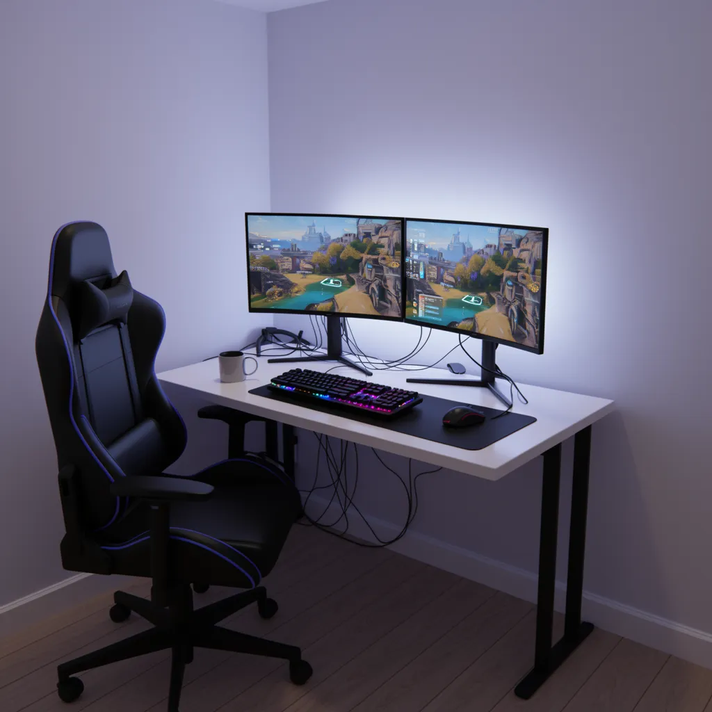 Best Gaming Desks for Small Rooms Space Saving Options Compared
