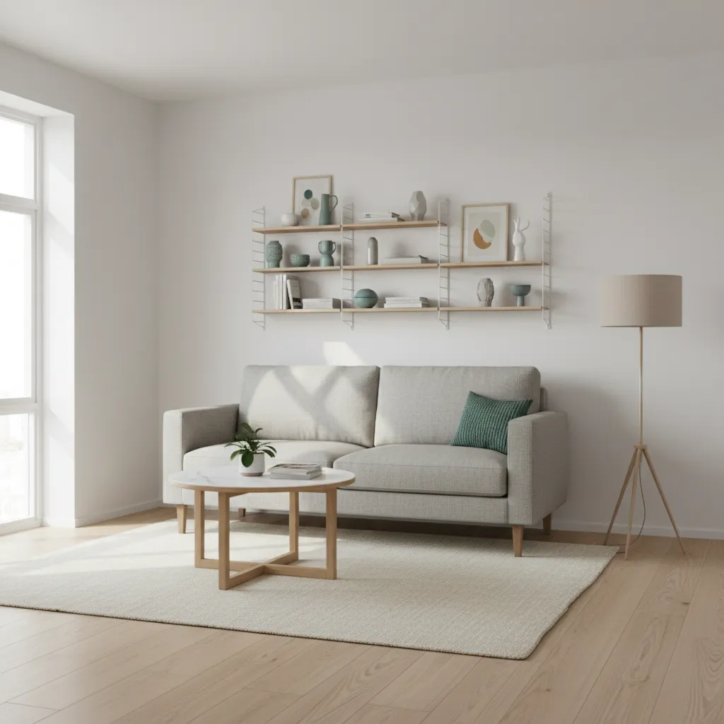 Small apartment layout optimized using interior design software