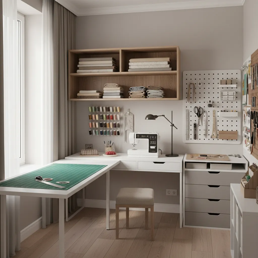 Common Problems in Small Sewing Rooms and How to Fix Them
