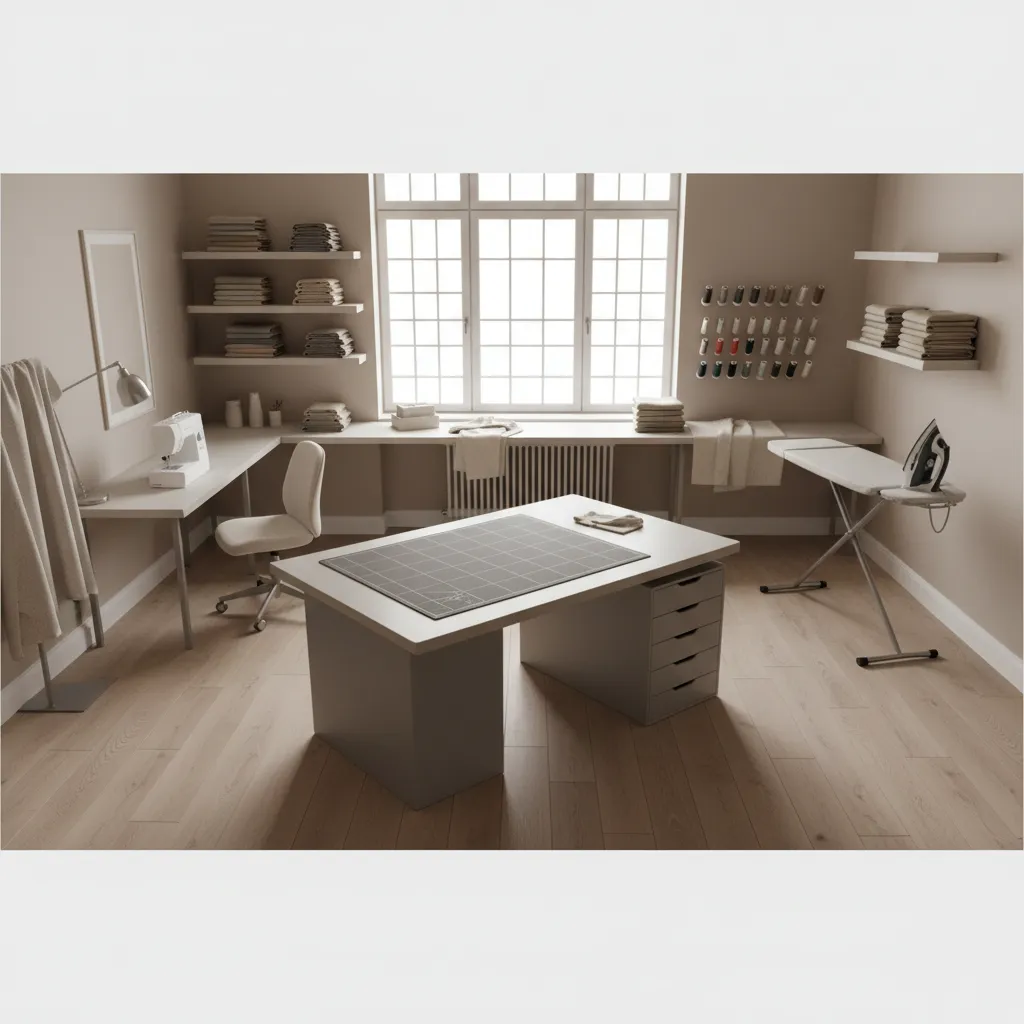 How to Optimize Workflow in a Small Sewing Room