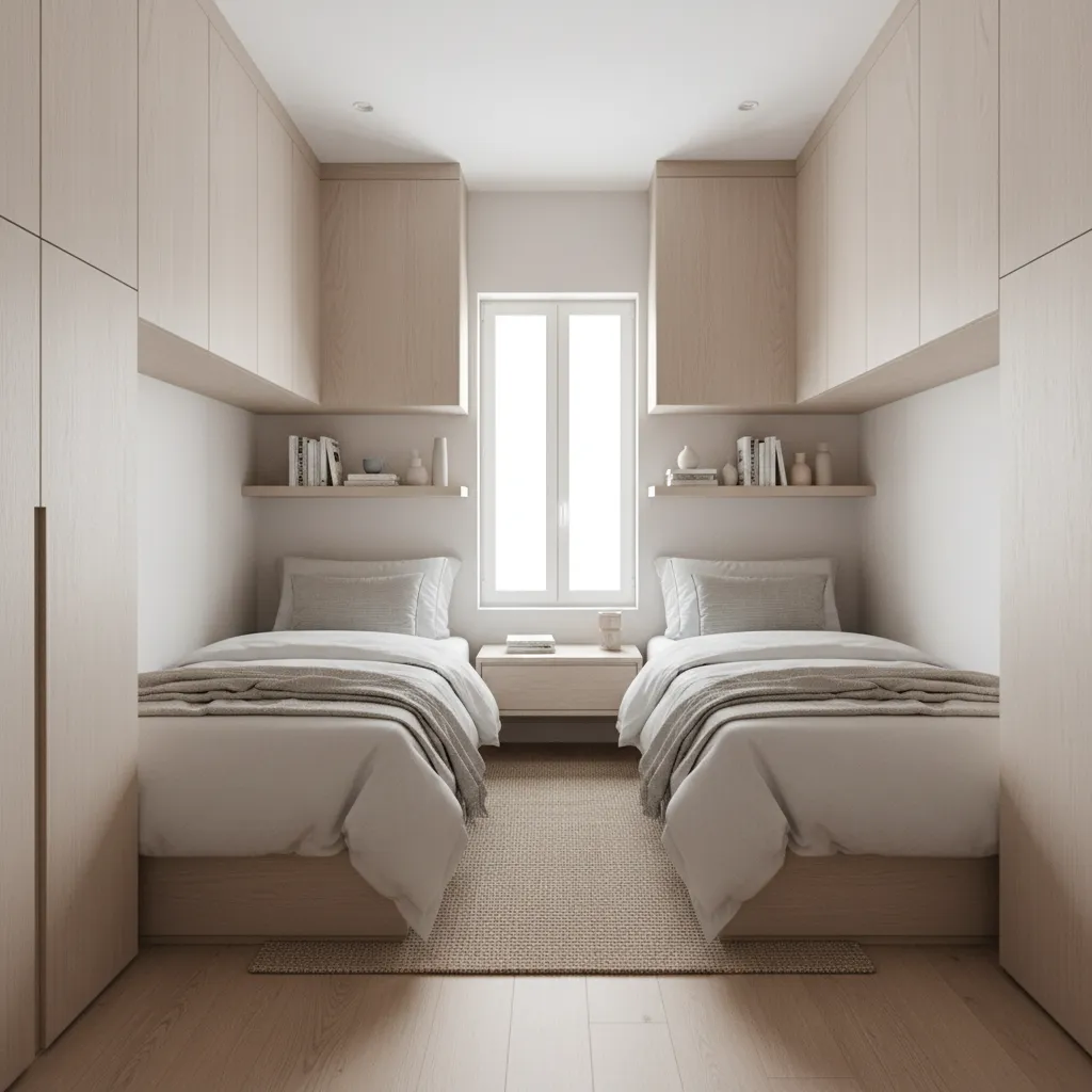 How to Optimize Furniture Layout in a Small Shared Bedroom