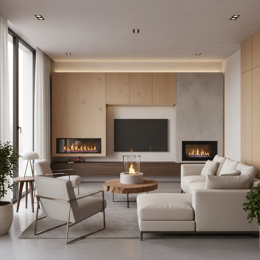 Best Fireplace Types for Small Spaces Electric Bioethanol or Gas