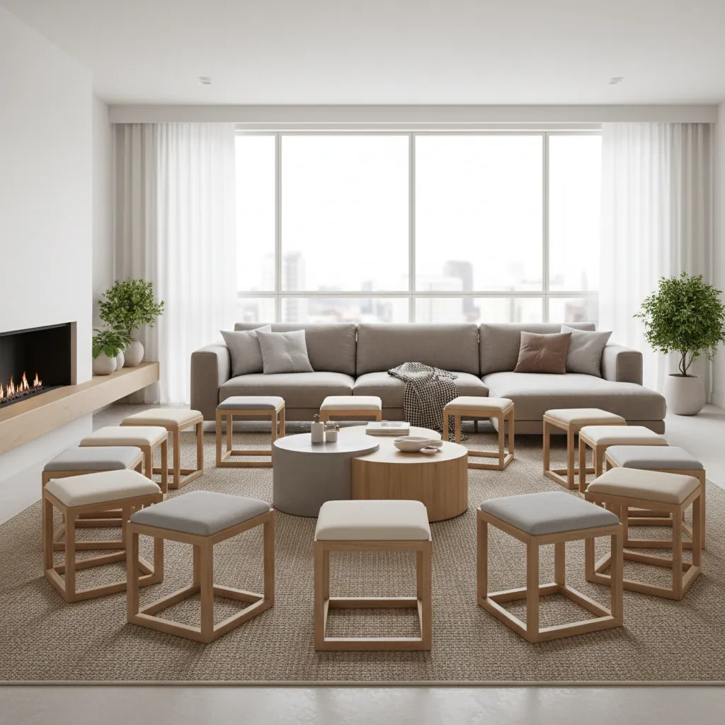 5 Small Stools for Living Room Ideas That Wow