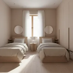 Optimizing Twin Bed Room Color Themes for Small Spaces