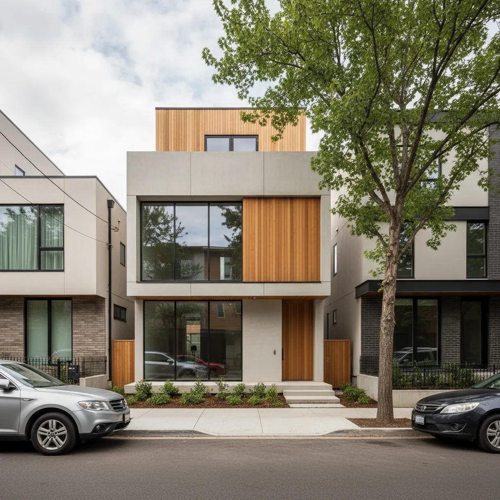 Diseño de casas pequeñas de dos pisos