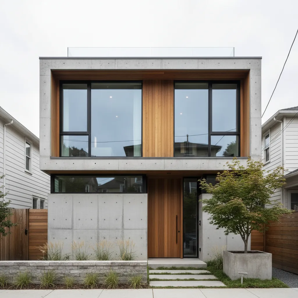 Diseños de casa de dos pisos pequeñas