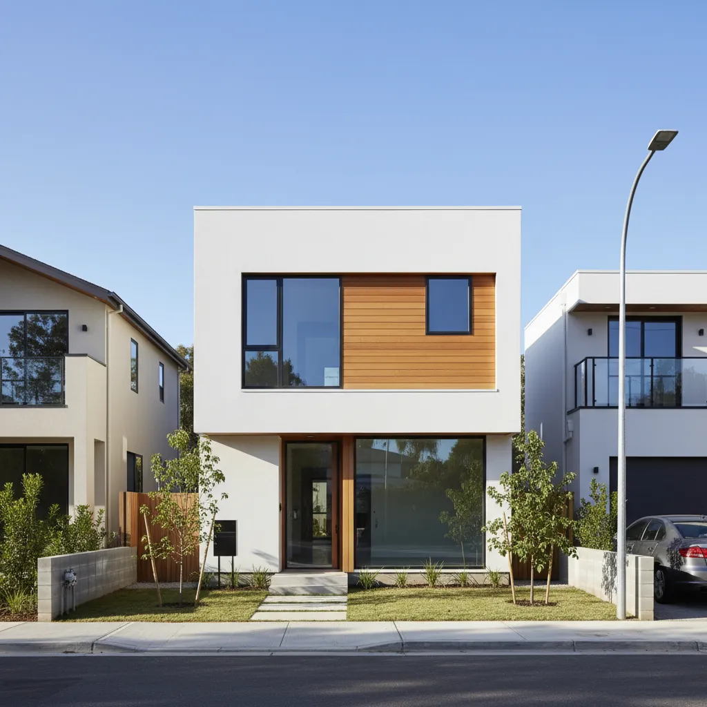 Diseños de casas pequeñas bonitas y económicas de 2 pisos