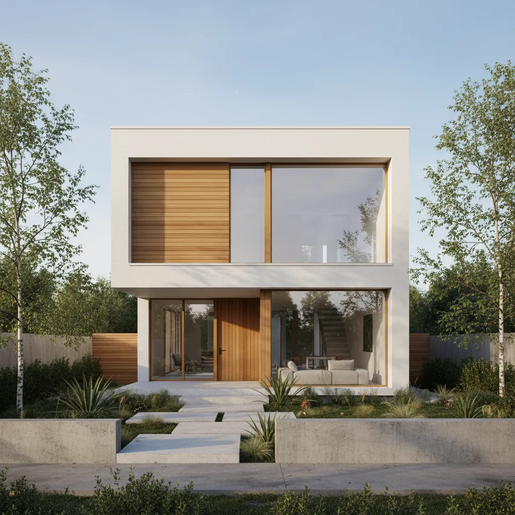 Diseño de casas pequeñas y económicas de dos plantas