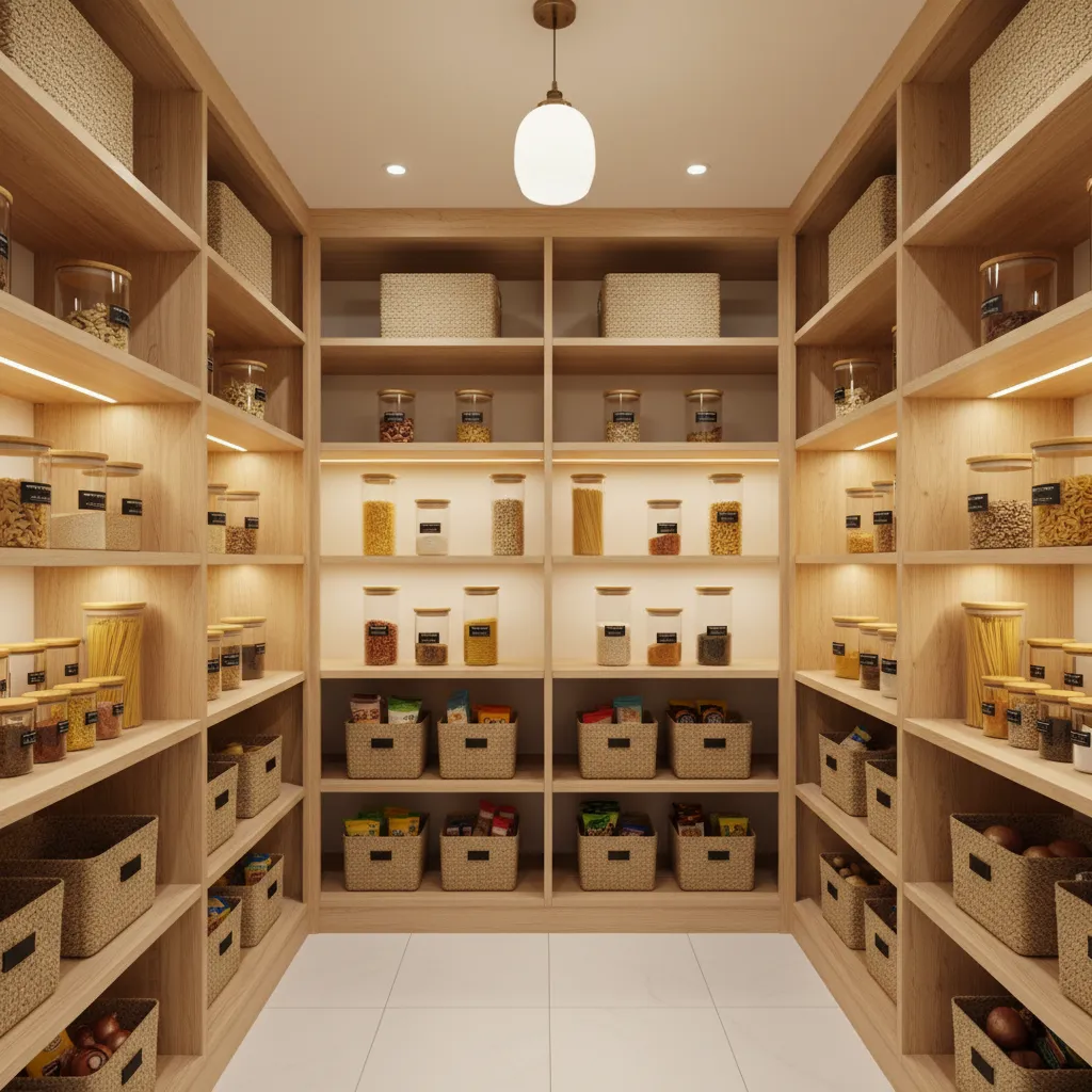 10 Walk In Kitchen Pantry Ideas for Small Spaces