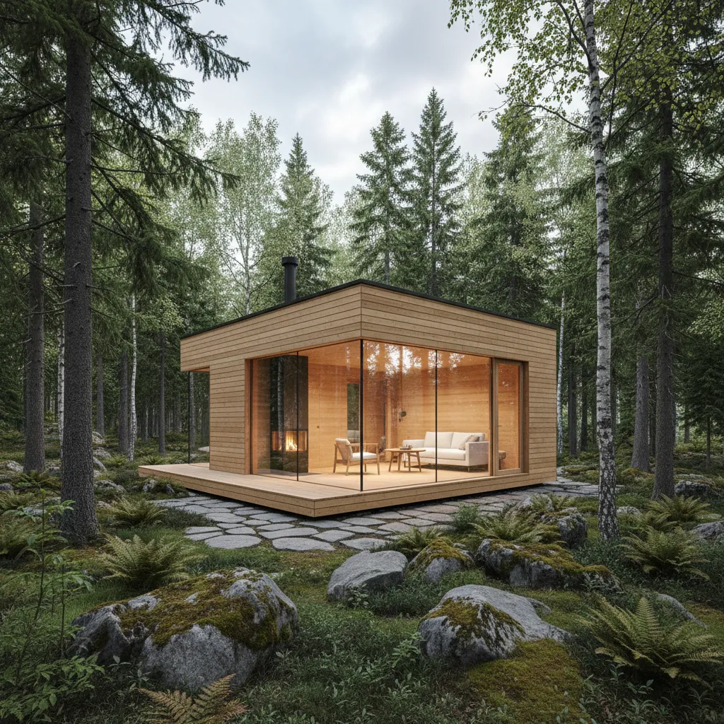Diseños de casas pequeñas de madera: ideas reales